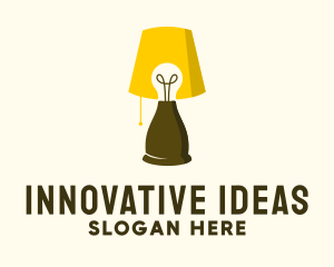 Creativity - Lamp Bulb Illumination logo design