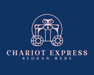 Souvenir Gift Box Carriage logo design