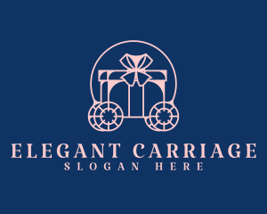 Souvenir Gift Box Carriage logo design