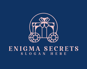 Souvenir Gift Box Carriage logo design