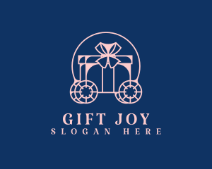 Souvenir Gift Box Carriage logo design