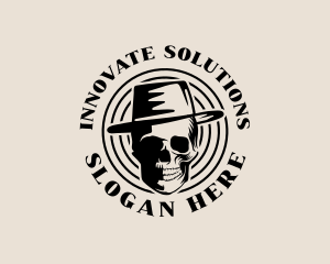Hat Skull Menswear Logo