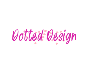 Dotted - Cute Generic Handwriting logo design