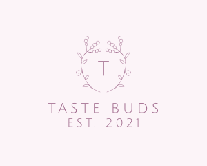 Flower Buds Arrangement Boutique logo design