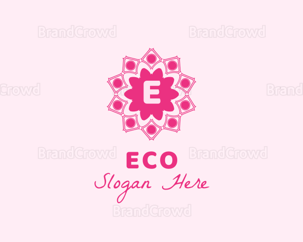Decorative Flower Home Decor Logo