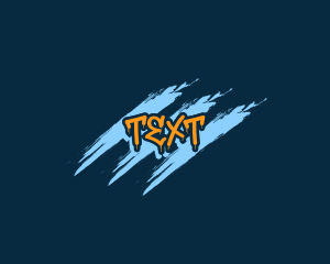 Graffiti Neon Paint logo design