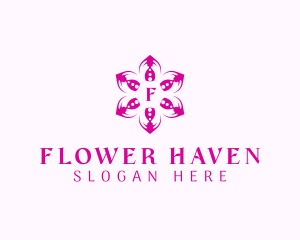 Flower Petal Garden logo design