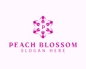 Flower Petal Garden logo design