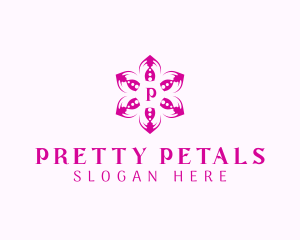 Flower Petal Garden logo design