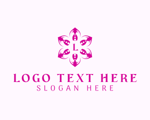Boutique - Flower Petal Garden logo design