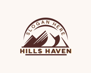 Outdoor Mountain Park logo design