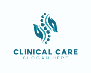 Blue Spinal Therapy logo design