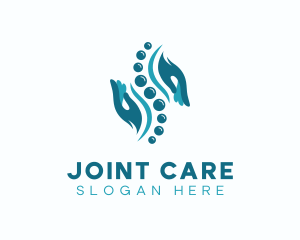 Orthopedic - Blue Spinal Therapy logo design