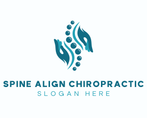 Blue Spinal Therapy logo design