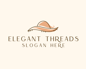 Womenswear Fashion Hat logo design