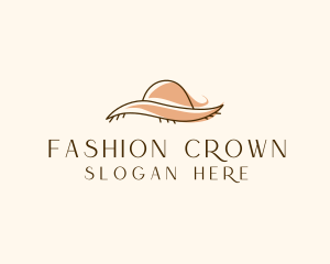 Womenswear Fashion Hat logo design