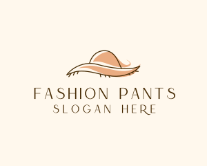 Womenswear Fashion Hat logo design