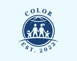 Parenting - Globe Family Support logo design