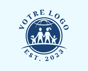 Care - Globe Family Support logo design