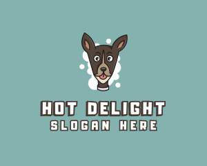 Dog Pet Cartoon  logo design