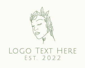 Etsy - Natural Beauty Spa Salon logo design