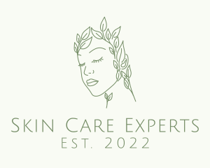 Natural Beauty Spa Salon logo design