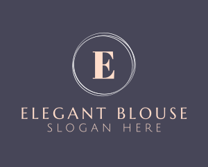 Elegant Feminine Brand logo design