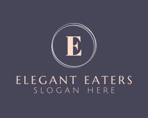 Elegant Feminine Brand logo design