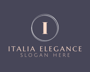 Elegant Feminine Brand logo design