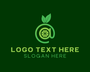 Citrus - Fresh Vegetarian Grocery logo design