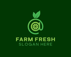 Fresh Vegetarian Grocery  logo design