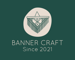 Handmade Macrame Tapestry logo design