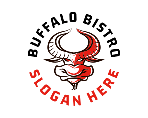 Wild Buffalo Horn logo design