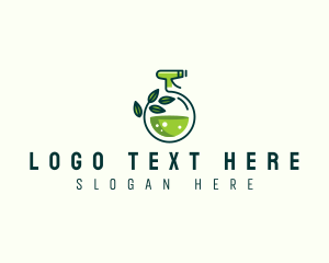 Gardening - Organic Cleaning Sprayer logo design