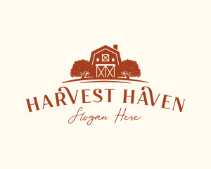 Rural Farm Barn logo design