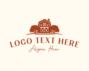 Farm - Rural Farm Barn logo design