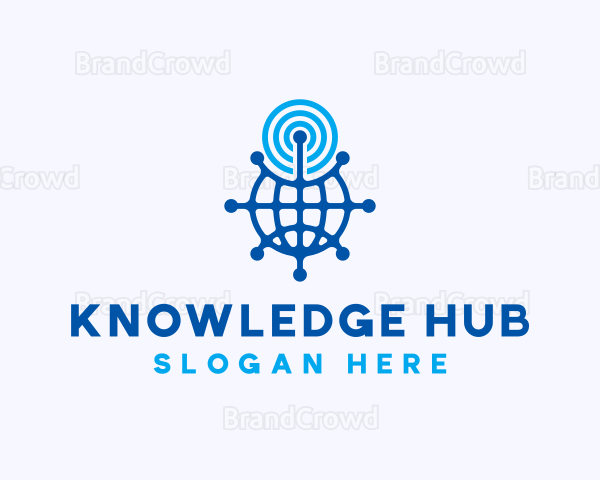 Globe Network Signal Logo