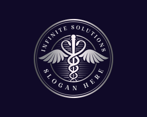 Medication - Caduceus Health Clinic logo design