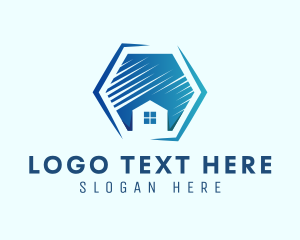 Hexagon Real Estate Renovation Logo