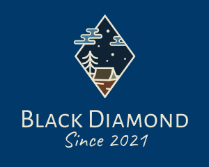 Diamond Night Camp  logo design