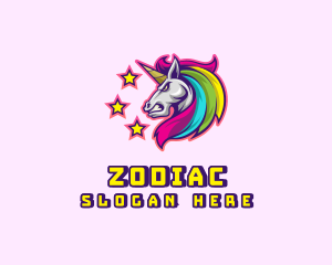 Unicorn - Mad Unicorn Gaming logo design