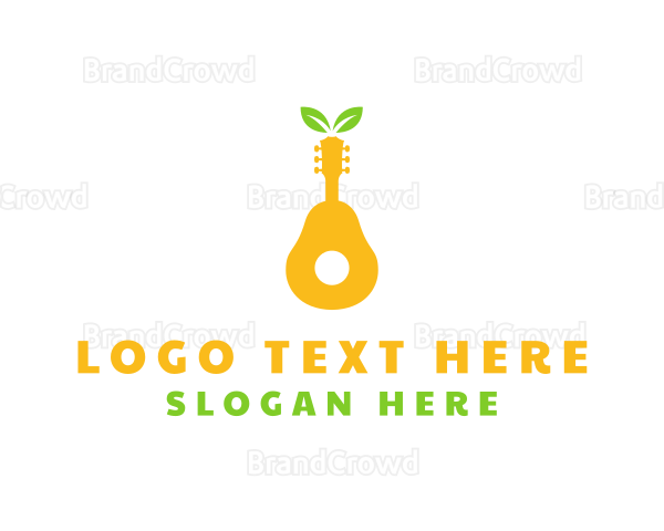 Leaf Pear Guitar Logo