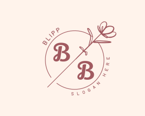 Herb - Feminine Floral Brand logo design