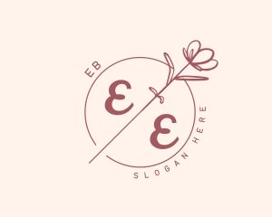 Flower - Feminine Floral Brand logo design