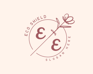 Feminine Floral Brand logo design