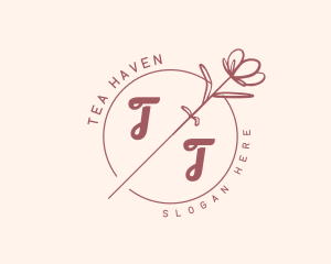 Feminine Floral Brand logo design