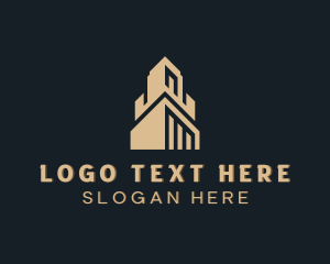 Builder - Real Estate Building Property logo design