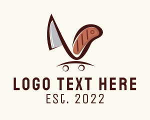 Livestock - Butcher Steak Street Food logo design