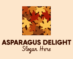 Autumn Maple Leaves logo design