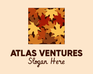 Autumn Maple Leaves logo design